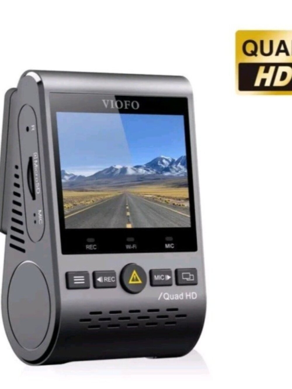 Viofo A129 Plus 1440P Dash Cam+WiFi+GPS - Front Camera Only (Bundles Optional)